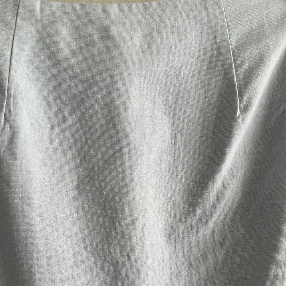 NWOT All Row Light Blue Split Front Skirt in Size S - Picture 4 of 13